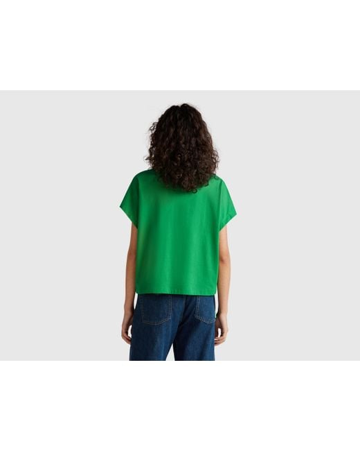 Benetton Green Benetton, Kimono Sleeve T-Shirt