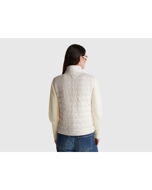 Benetton Black Benetton, Slim Fit Padded Vest