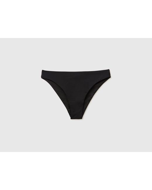 Benetton Black Benetton, High-Cut Swim Briefs