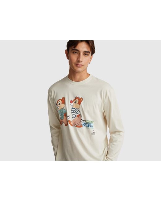 Benetton, Pigiama Disney Cip & Ciop, Taglia, Uomo di Benetton in Black da Uomo