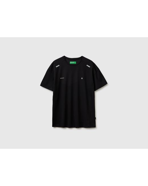 Benetton Black Benetton, Polartec Technical Fabric T-Shirt for men