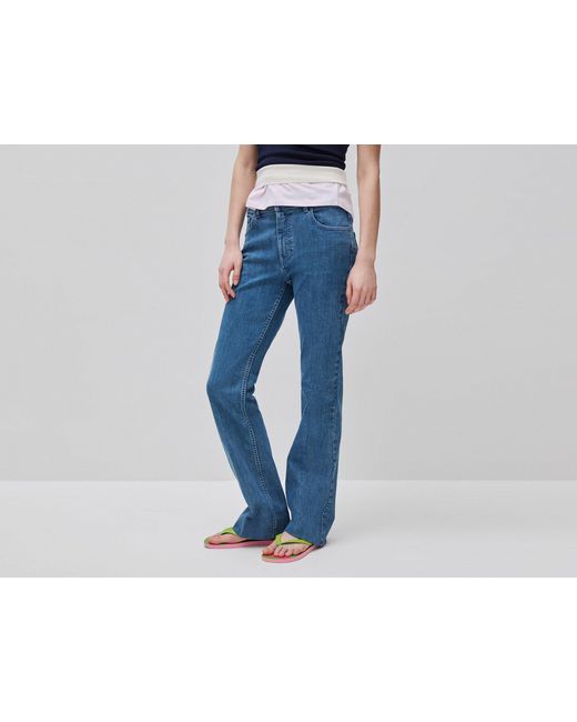 Benetton Blue Benetton, Flare Fit Jeans