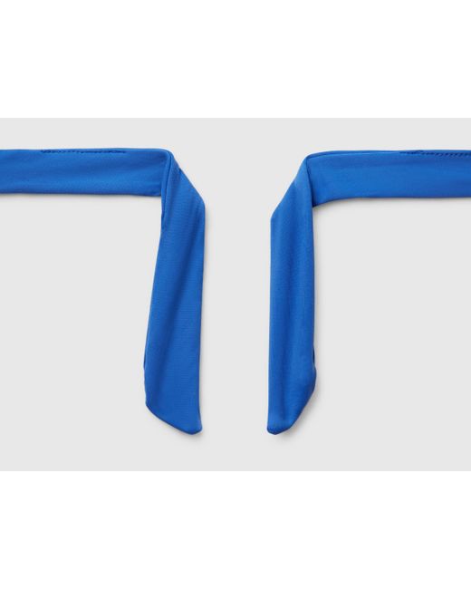 Benetton, Sujetador De Traje De Baño Econyl, Azulado, Mujer Benetton de color Blue