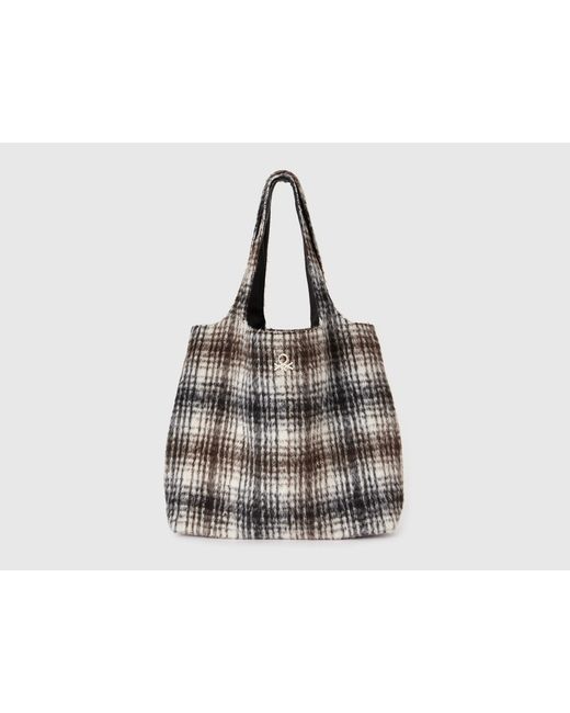Benetton Black Benetton, Reversible Shopping Bag