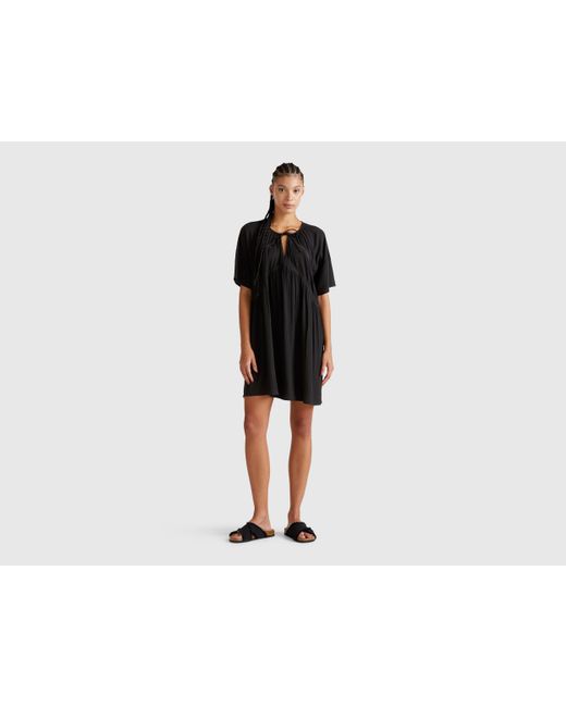 Benetton Black Benetton, Short Wide Dress