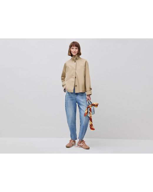 Benetton Blue Benetton, Short Trench Coat