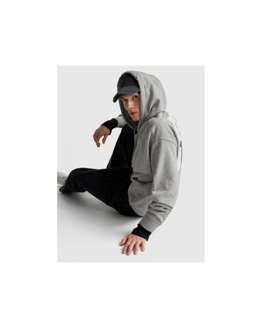 Benetton, Sudadera Con Estampado, Talla, Gris, Hombre Benetton de hombre de color Black