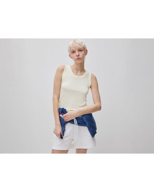 Benetton Black Benetton, Slim Fit Ribbed Tank Top