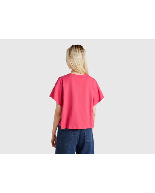 Benetton Red Benetton, Comfort Fit T-Shirt