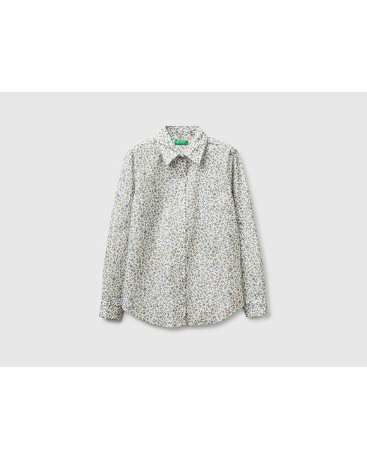 Benetton Black Benetton, Patterned Shirt