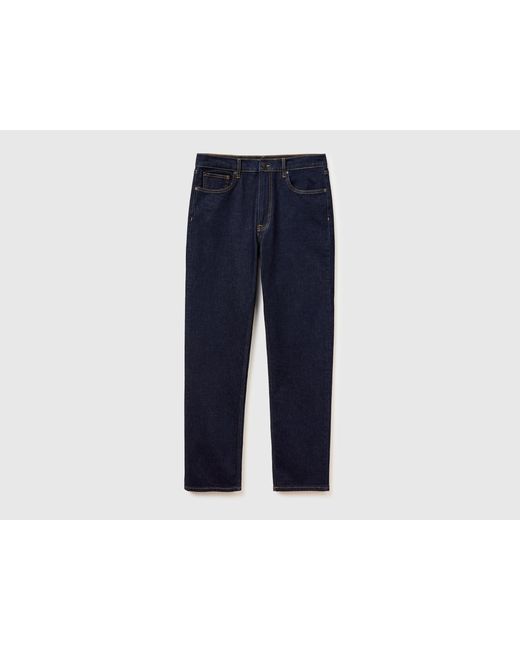 Benetton Blue Benetton, Rinse-Wash Bootcut Jeans for men