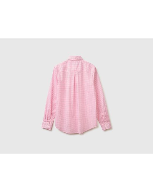 Benetton Pink Benetton, Patterned Shirt