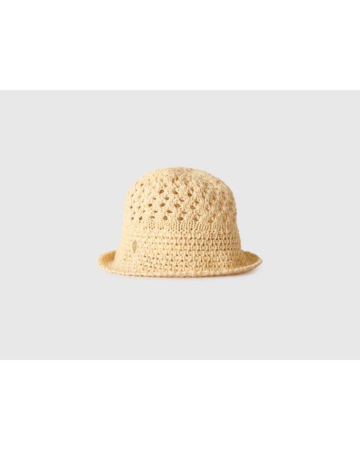 Benetton Black Benetton, Crochet Fisherman's Hat