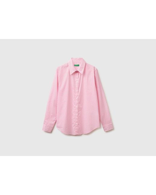 Benetton Pink Benetton, Patterned Shirt