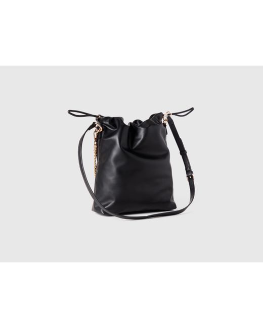Benetton Black Benetton, Big Bucket Bag