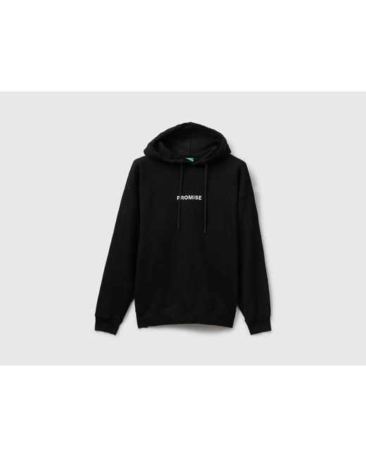 Benetton, Sudadera Con Estampado, Talla, Negro, Hombre Benetton de hombre de color Black