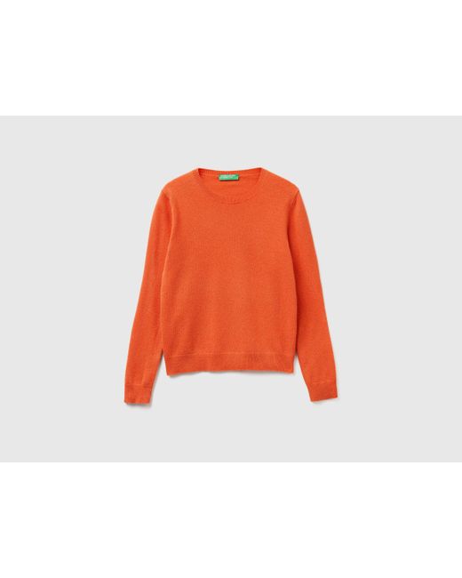 Merinowolle Benetton Pulli Damen United Colors Of Benetton Merino