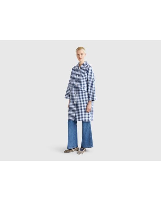 Benetton Black Benetton, Vichy Trench Coat