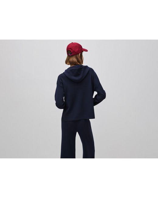 Benetton Black Benetton, Oversized Fit Sweater With Hood