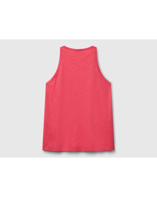 Benetton Red Benetton, Halter Tank Top