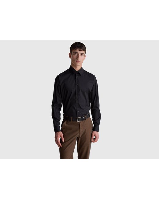 Benetton Black Benetton, Slim Fit Shirt for men