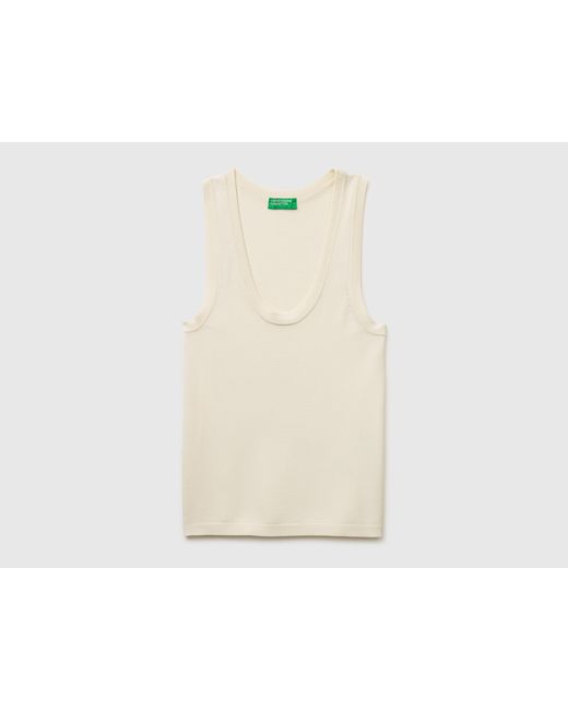 Benetton Black Benetton, Knitted Tank Top