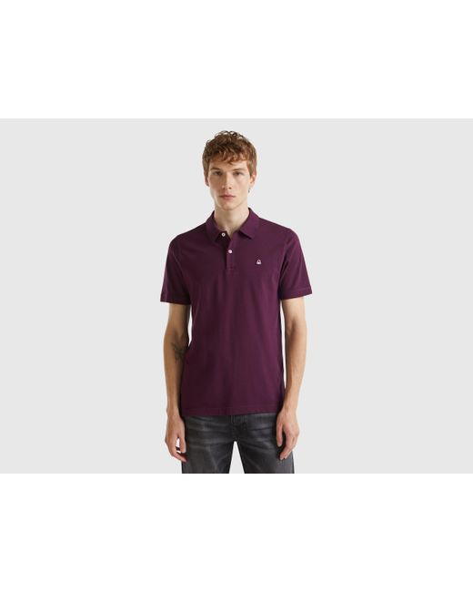 Benetton Red Benetton, Dark Slim Fit Polo for men