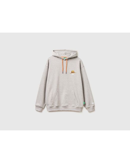 Benetton Black Benetton, One Piece Hoodie for men