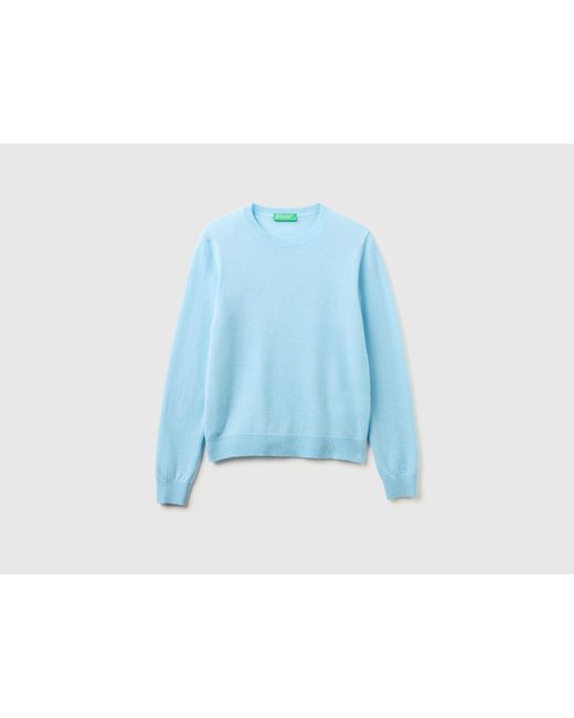 Benetton Blue Benetton, Crew Neck Sweater