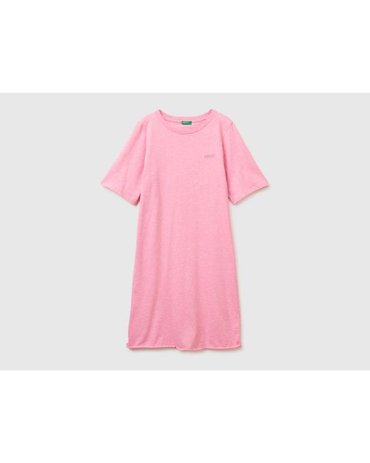 Benetton Pink Benetton, Lightweight Cotton Nightgown