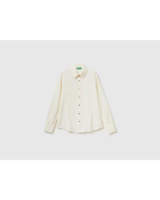 Benetton Black Benetton, Flowing Striped Shirt