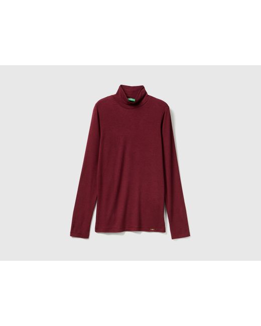 Benetton, Maglia Lupetto di Benetton in Red