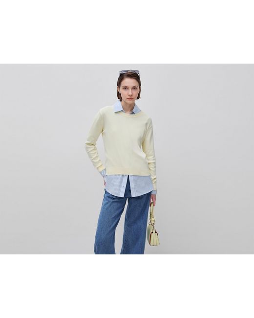 Benetton Yellow Benetton, Light Sweater