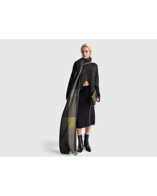 Benetton, Gonna Midi di Benetton in Black