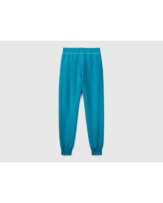 Benetton Blue Benetton, Flowy Stretch Trousers