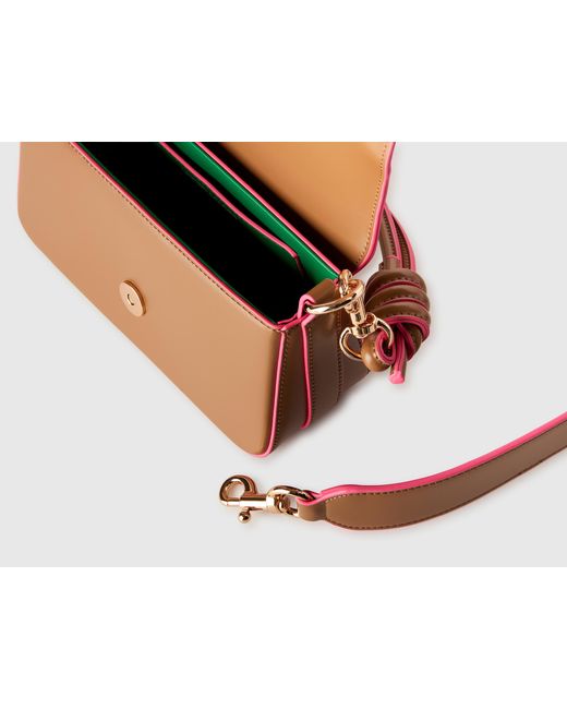 Benetton, Be Bag Mini Camello, Talla, Mujer Benetton de color Black