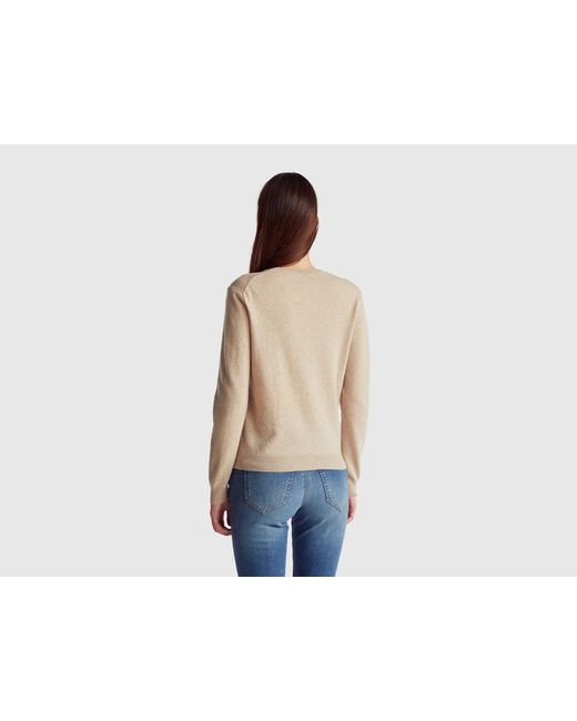 Benetton Black Benetton, Crew Neck Sweater