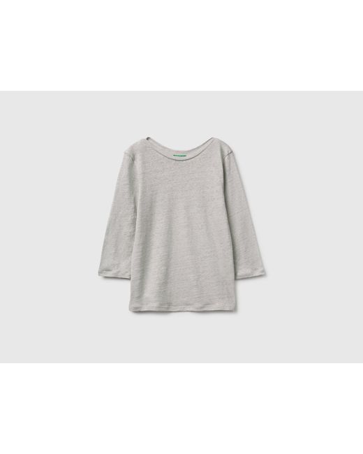 Benetton Black Benetton, Boat-Neck T-Shirt
