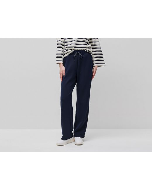 Benetton Black Benetton, Trousers With Striped Side Bands