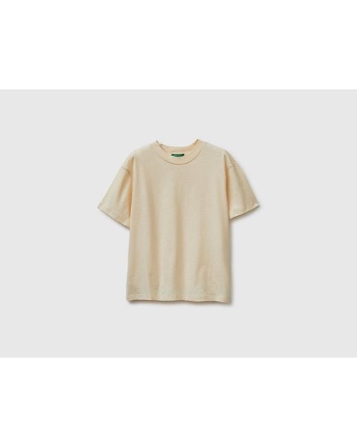 Benetton Black Benetton, Crew Neck T-Shirt