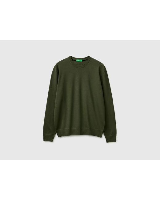 Benetton Green Benetton, Sweater for men