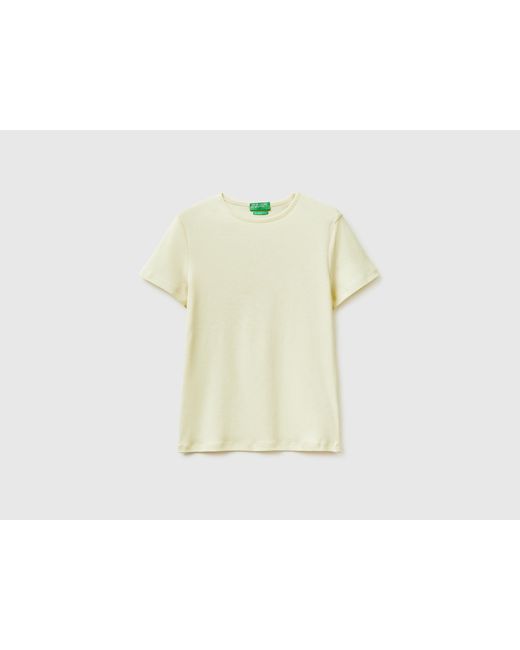 Benetton Black Benetton, Slim Fit Crew Neck T-Shirt
