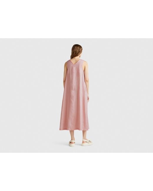 Benetton, Vestito Smanicato di Benetton in Black