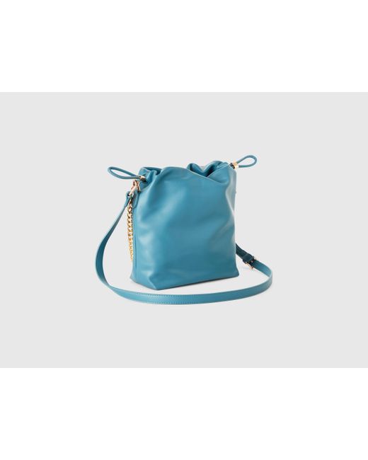 Benetton, Borsa A Secchiello Piccola, Blu Chiaro, Donna di Benetton in Blue