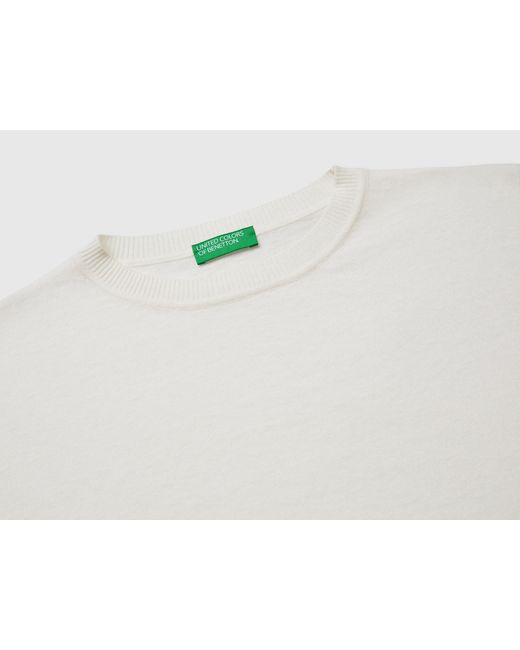 Benetton Black Benetton, Crew Neck Sweater