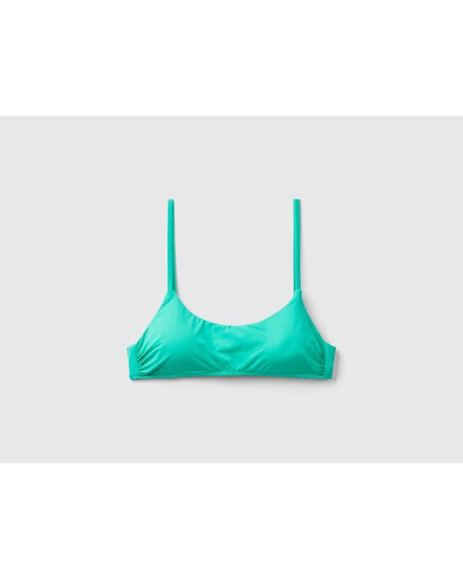 Sujetador Brassiere De Bikini De Econyl® Benetton de color Blue