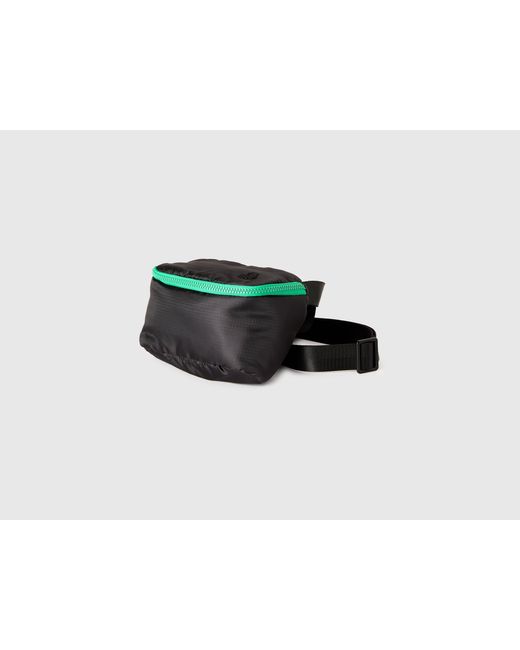 Benetton Black Benetton, Nylon Bum Bag for men