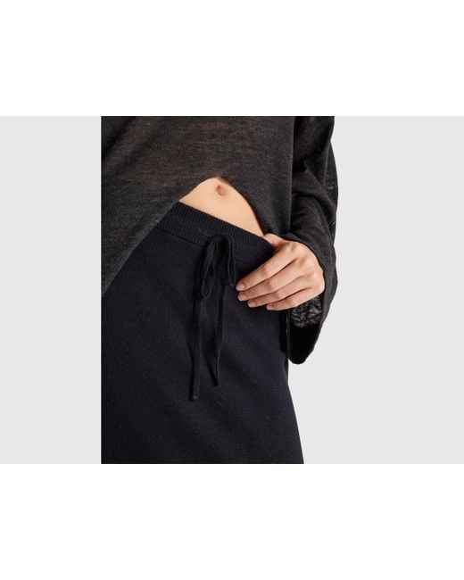 Benetton, Gonna Midi di Benetton in Black