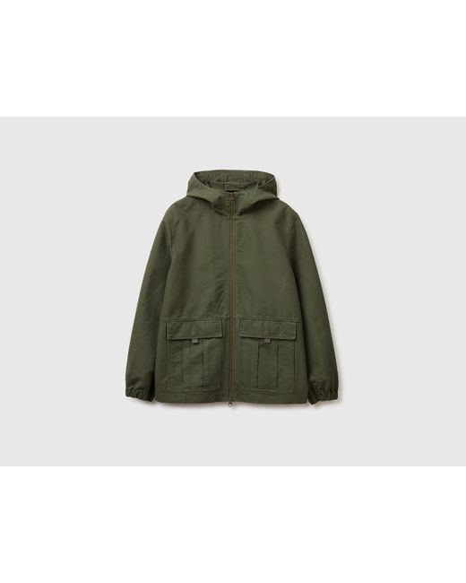 Benetton Green Benetton, Short Jacket for men