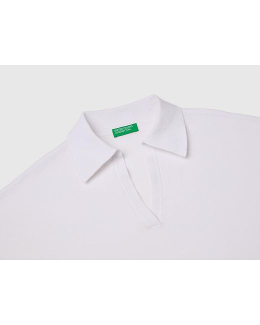 Benetton Black Benetton, Premium Cotton Polo Neck Sweater
